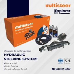 Boat Steering kits by Multisteer | Outboards | Inboards